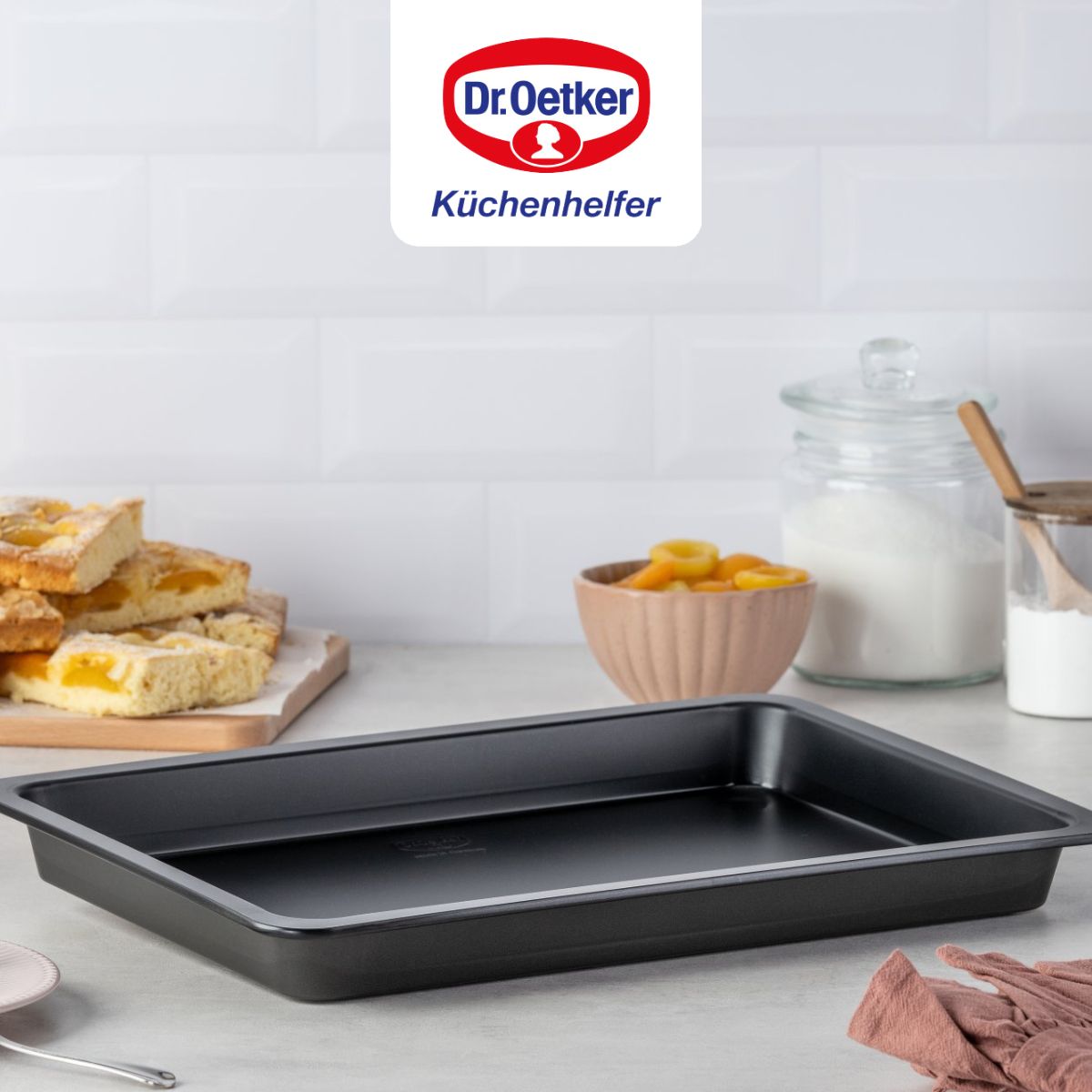 Plaque à pâtisserie à rebord extra haut Dr Oetker Tradition