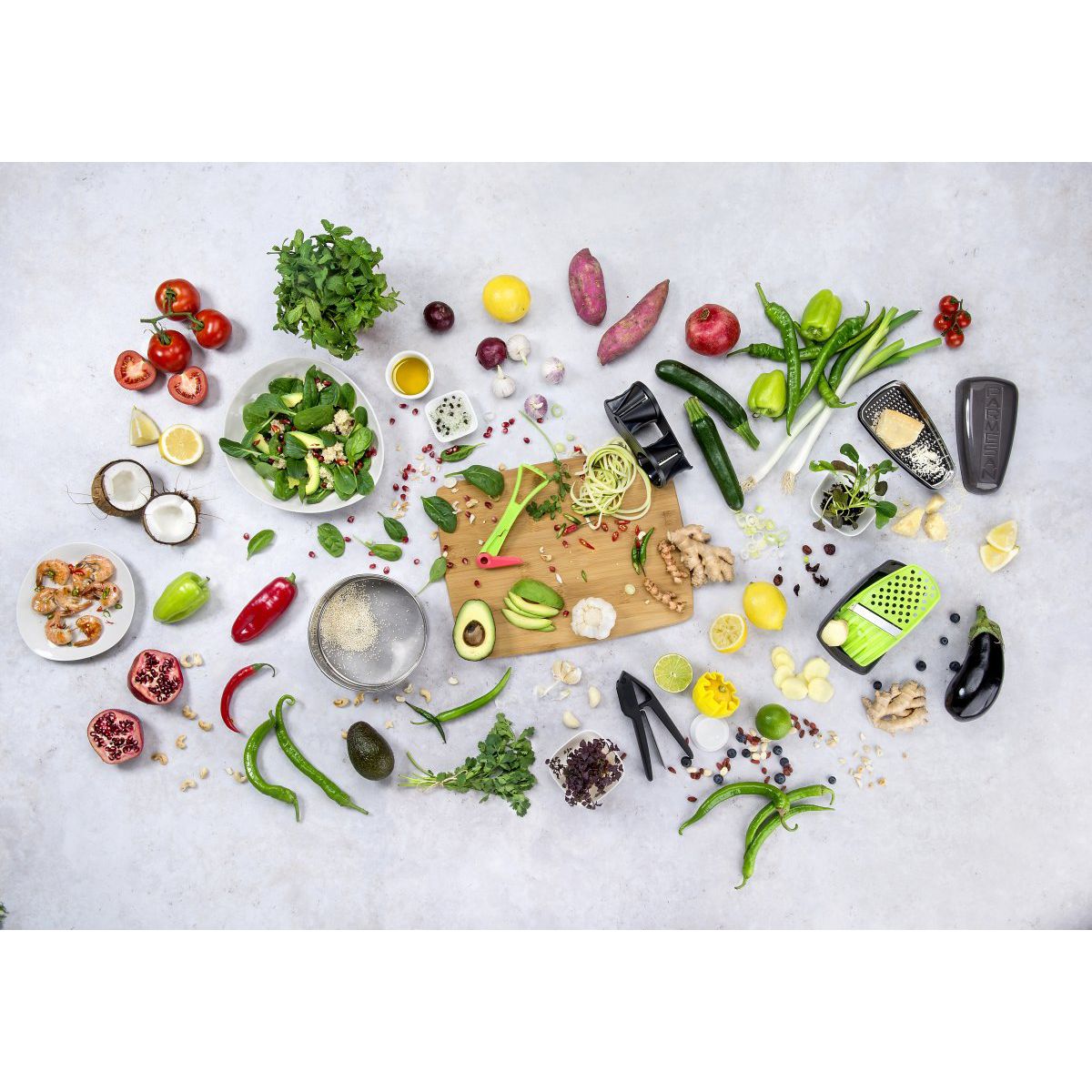Taille légumes en spirale Fackelmann