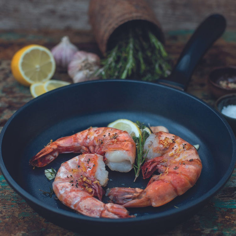 Wok 28 cm en aluminium pressé Elo Alucast