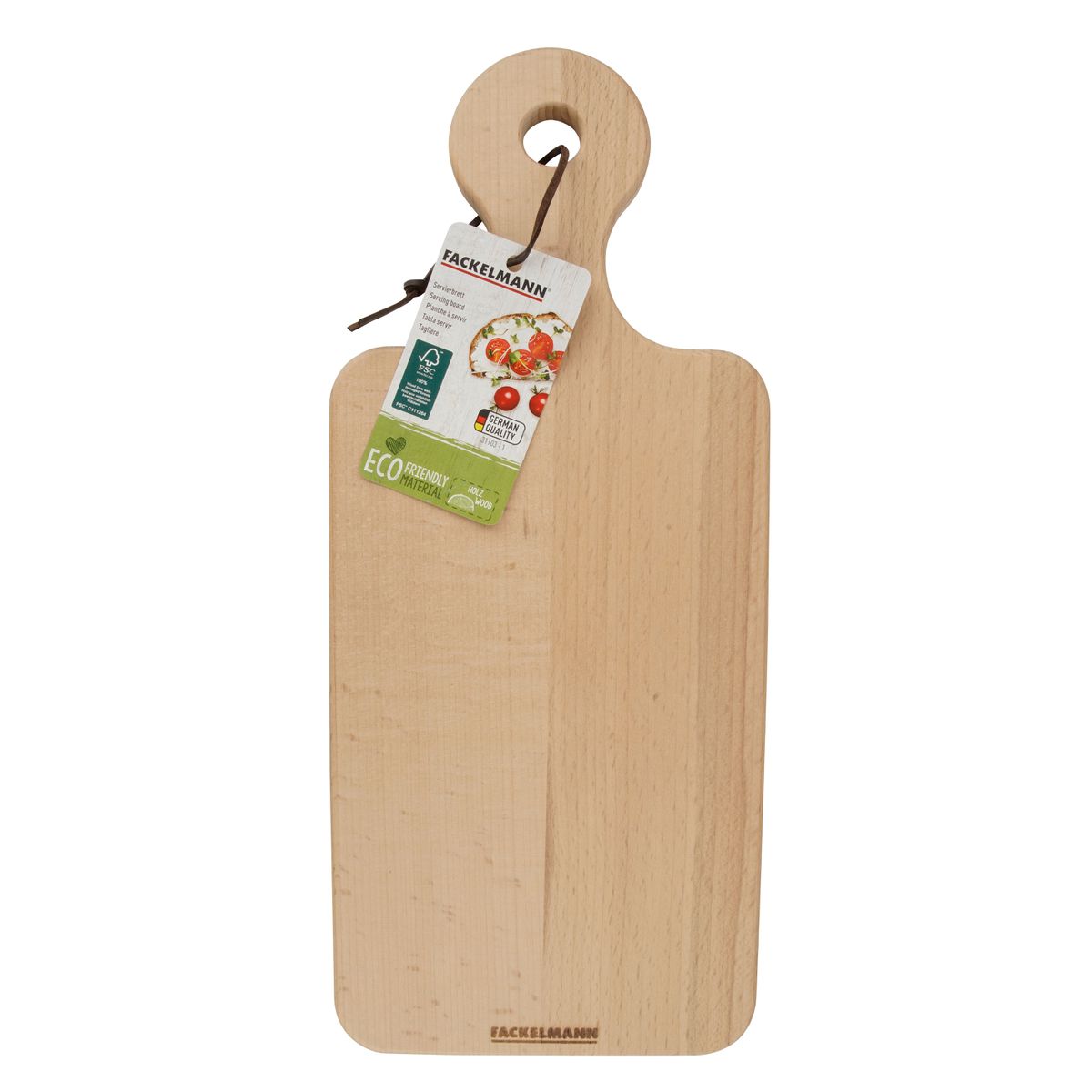 Planche à découper rectangulaire 35 cm Fackelmann Eco Friendly