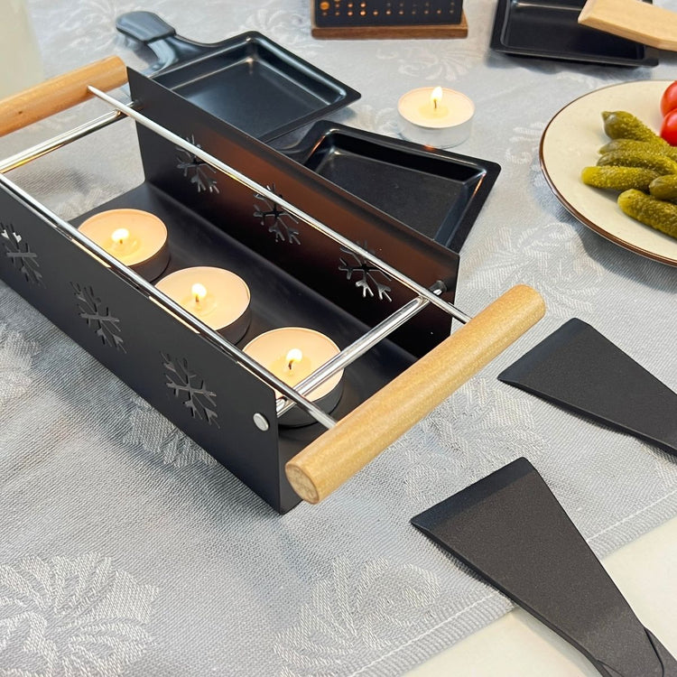 Raclette a la bougie 2 personnes Fackelmann spécialités culinaires